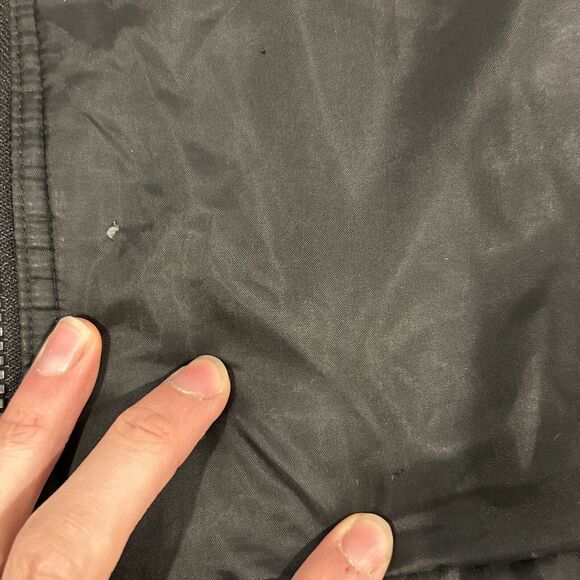 Y2k NFL 49ers Jacket Mens Medium San Francisco Windbreaker Bomber Fleece Line - Picture 10 of 15